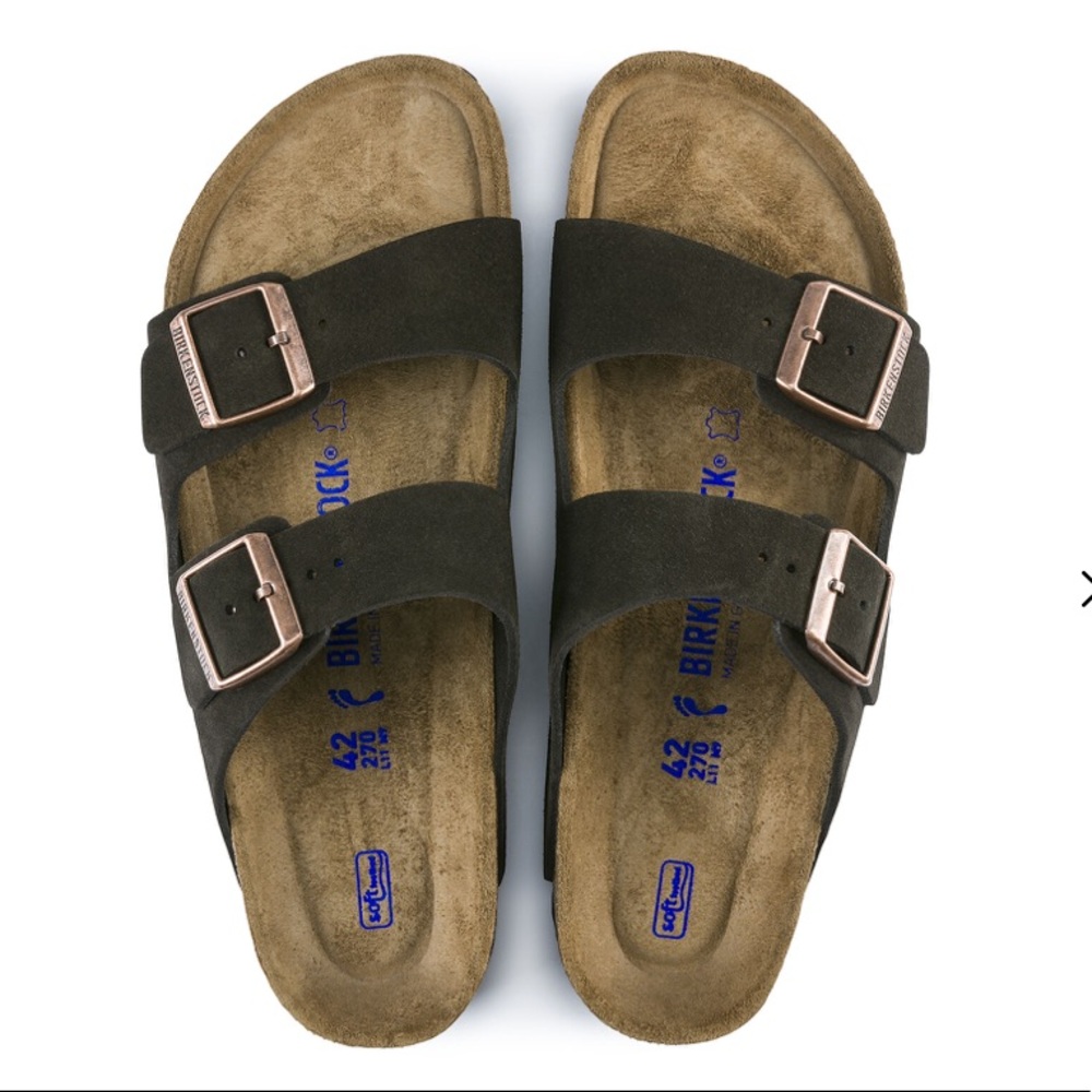 Brown Suede Birkenstocks